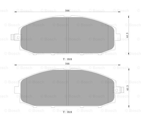 BOSCH 0 986 505 678 Brake...