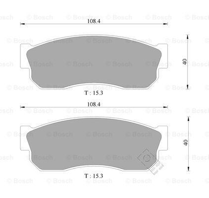 BOSCH 0 986 505 712 Brake...