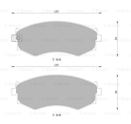 BOSCH 0 986 505 731 Brake...