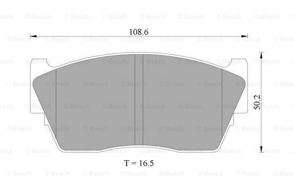 BOSCH 0 986 505 740 Brake...