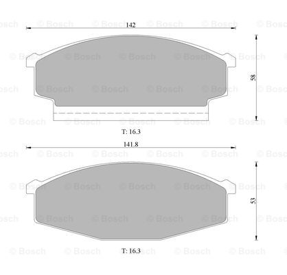 BOSCH 0 986 505 775 Brake...