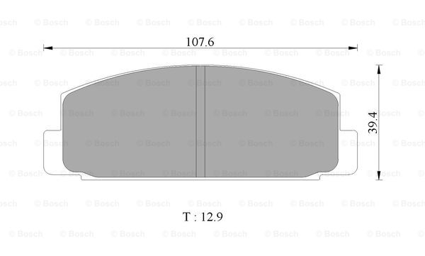 BOSCH 0 986 505 785 Brake...