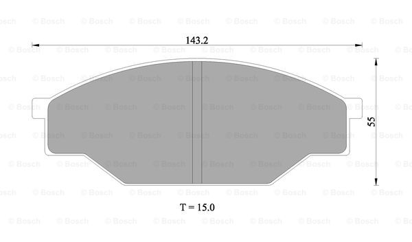 BOSCH 0 986 505 788 Brake...