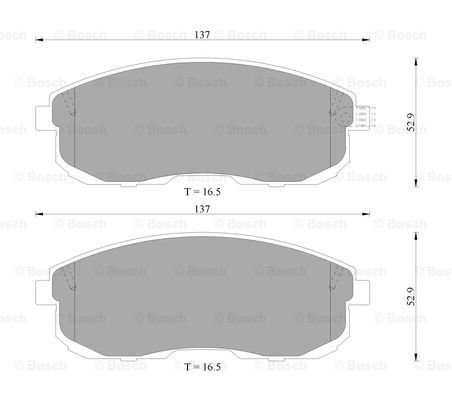 BOSCH 0 986 505 792 Brake...