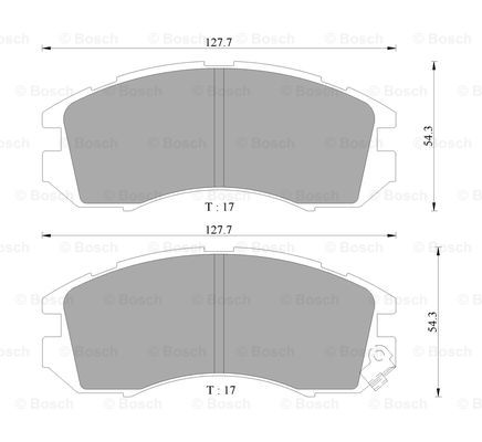 BOSCH 0 986 505 796 Brake...