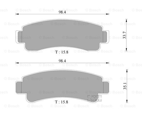 BOSCH 0 986 505 903 Brake...