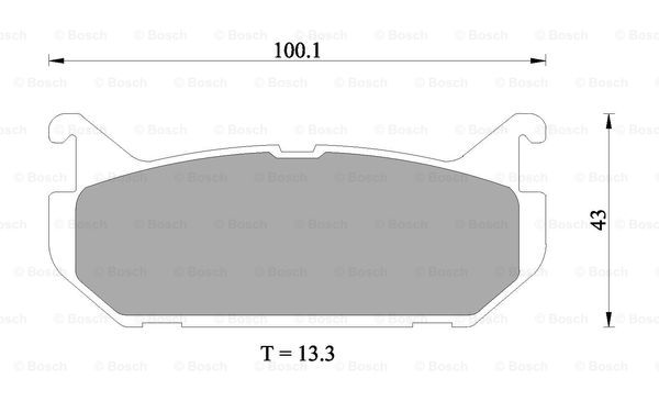 BOSCH 0 986 505 915 Brake...