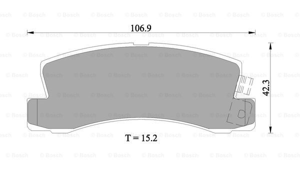 BOSCH 0 986 505 924 Brake...