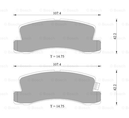 BOSCH 0 986 505 925 Brake...