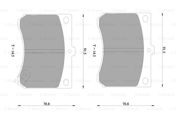 BOSCH 0 986 505 933 Brake...