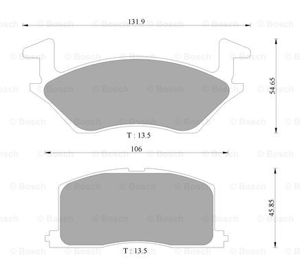 BOSCH 0 986 505 938 Brake...