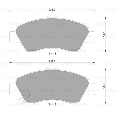 BOSCH 0 986 505 940 Brake...