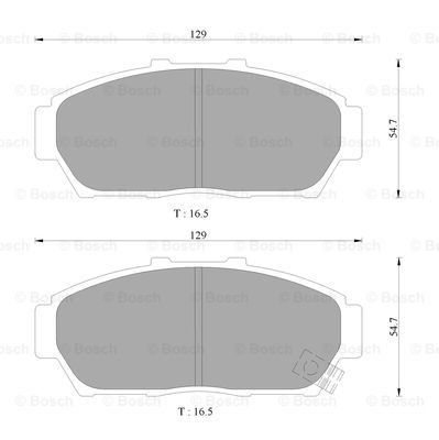 BOSCH 0 986 505 965 Brake...