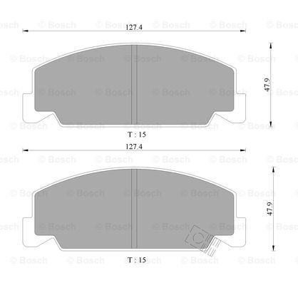 BOSCH 0 986 505 984 Brake...