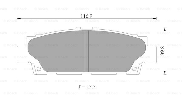 BOSCH 0 986 505 997 Brake...