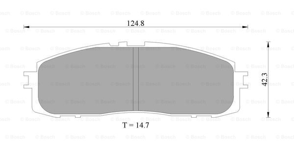 BOSCH 0 986 505 999 Brake...