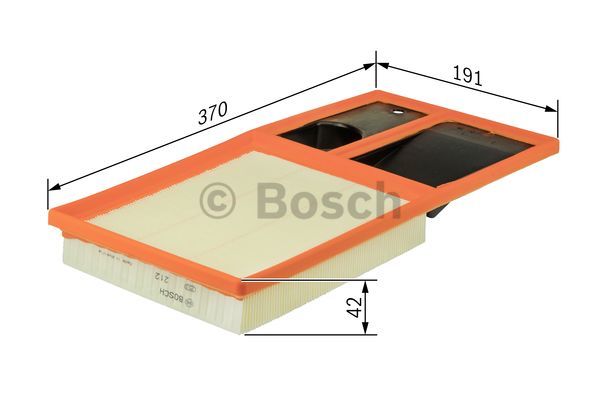 BOSCH 0 986 626 835 Air Filter