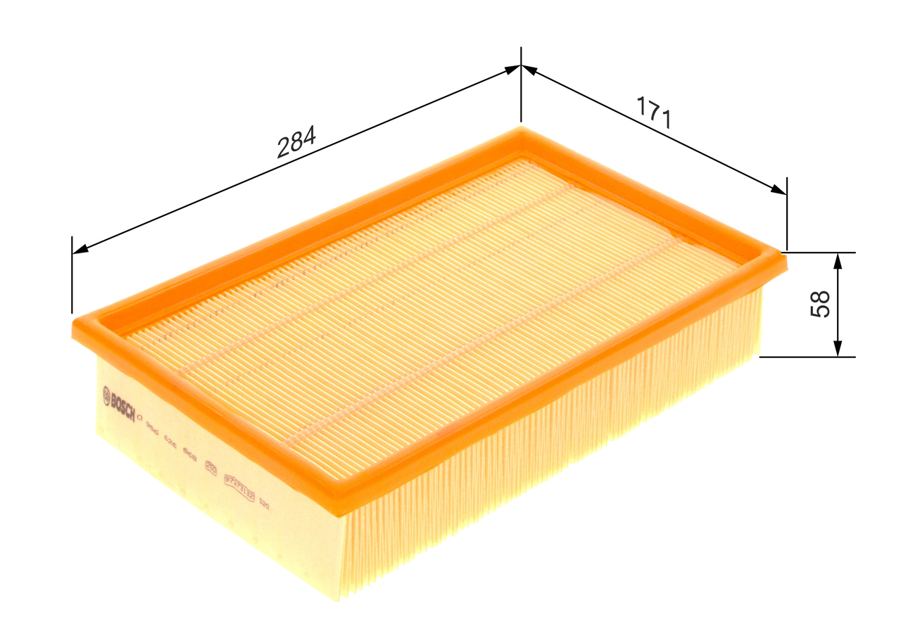 BOSCH 0 986 626 868 Air Filter