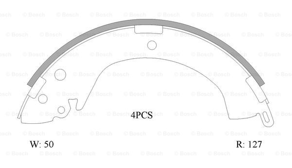 BOSCH 0 986 AB0 005 Brake...