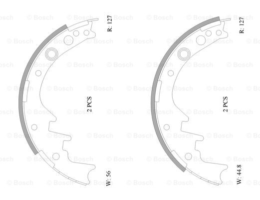 BOSCH 0 986 AB0 066 Brake...