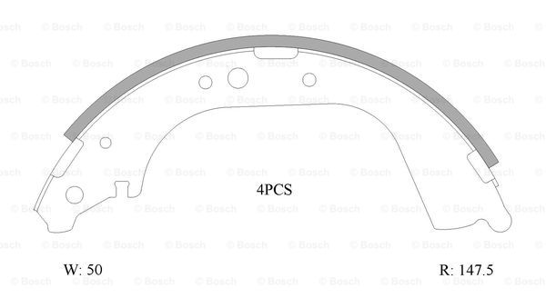 BOSCH 0 986 AB0 106 Brake...