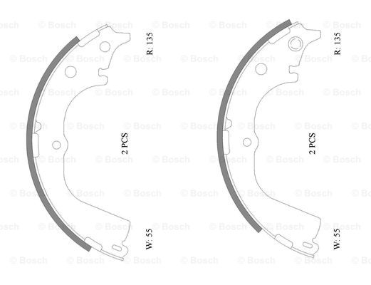 BOSCH 0 986 AB0 109 Brake...