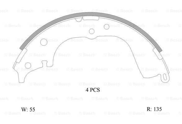 BOSCH 0 986 AB0 115 Brake...