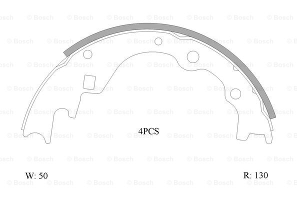 BOSCH 0 986 AB0 140 Brake...