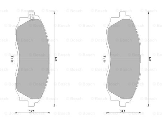 BOSCH 0 986 AB0 215 Brake...