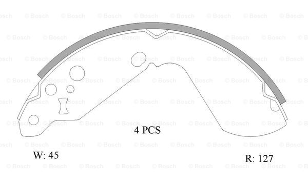 BOSCH 0 986 AB0 857 Brake...