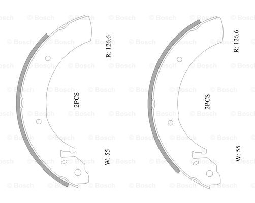 BOSCH 0 986 AB0 886 Brake...