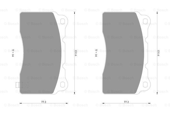 BOSCH 0 986 AB1 067 Brake...