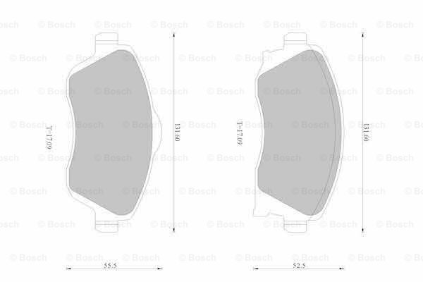 BOSCH 0 986 AB1 118 Brake...