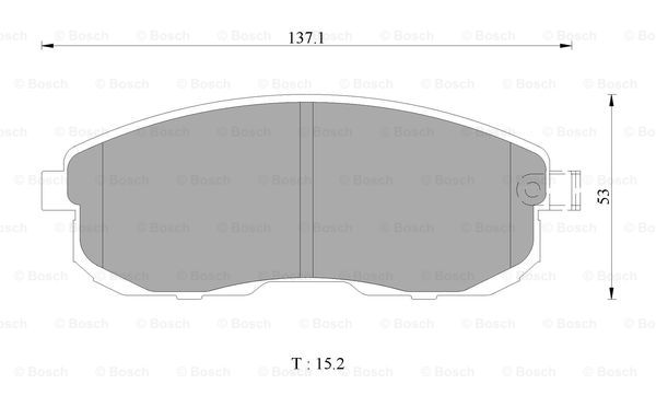 BOSCH 0 986 AB1 139 Brake...