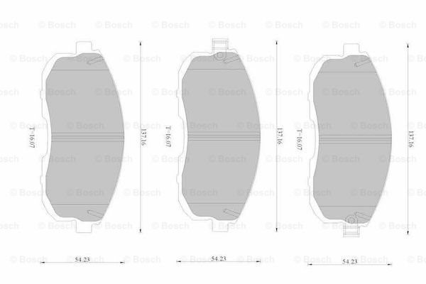 BOSCH 0 986 AB1 330 Brake...