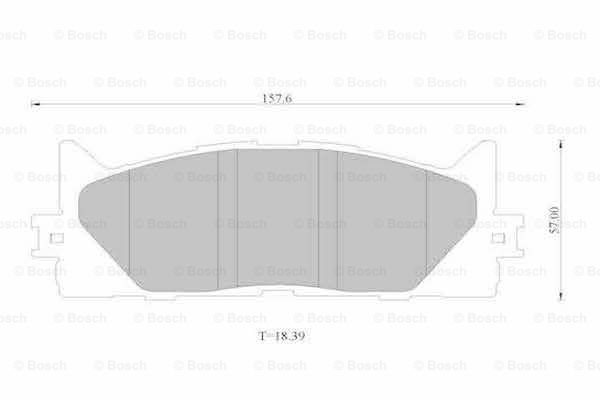 BOSCH 0 986 AB1 335 Brake...