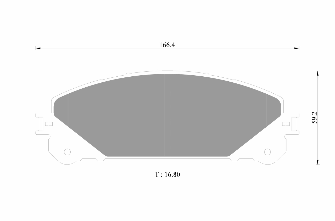 BOSCH 0 986 AB1 371 Bremsbelagsatz, Scheibenbremse
