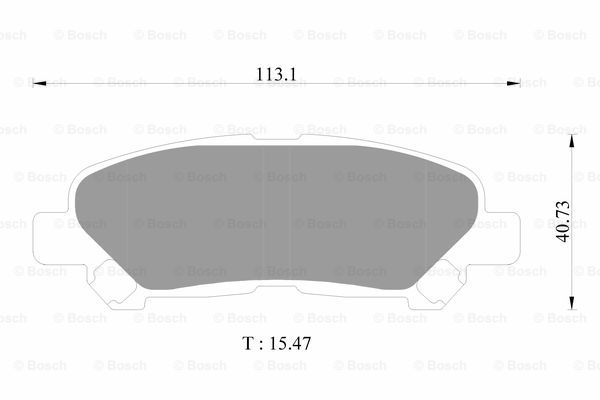 BOSCH 0 986 AB1 372 Brake...