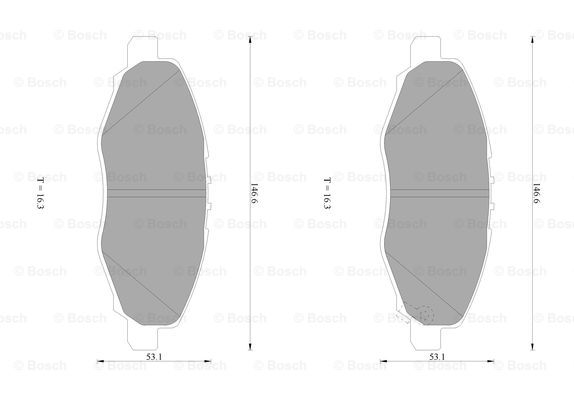 BOSCH 0 986 AB1 405 Brake...