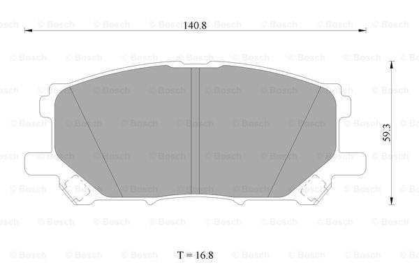 BOSCH 0 986 AB1 413 Brake...