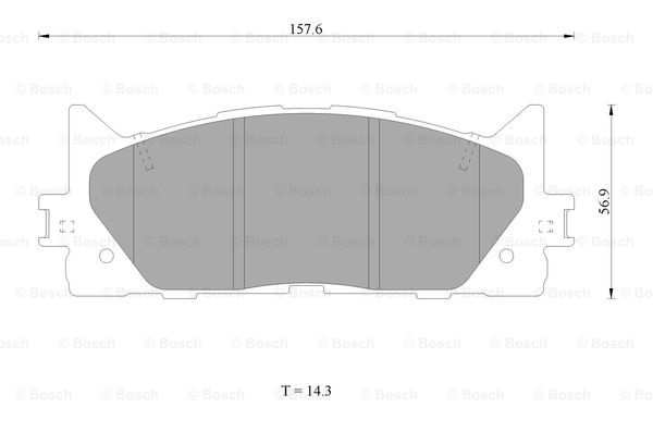 BOSCH 0 986 AB1 420 Brake...