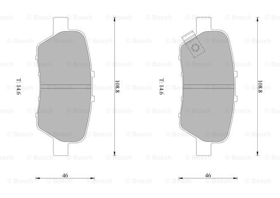 BOSCH 0 986 AB1 425 Brake...