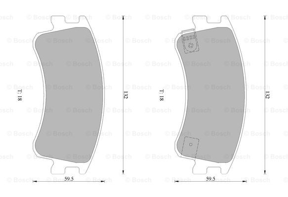 BOSCH 0 986 AB1 437 Brake...