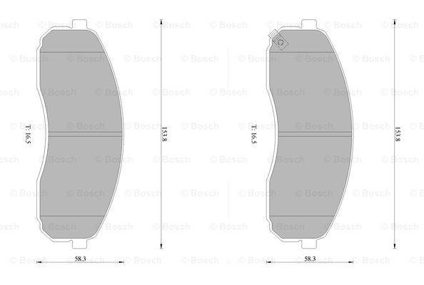 BOSCH 0 986 AB1 440 Brake...