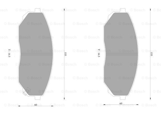 BOSCH 0 986 AB1 441 Brake...