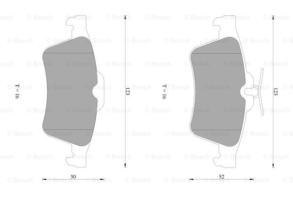 BOSCH 0 986 AB1 445 Brake...