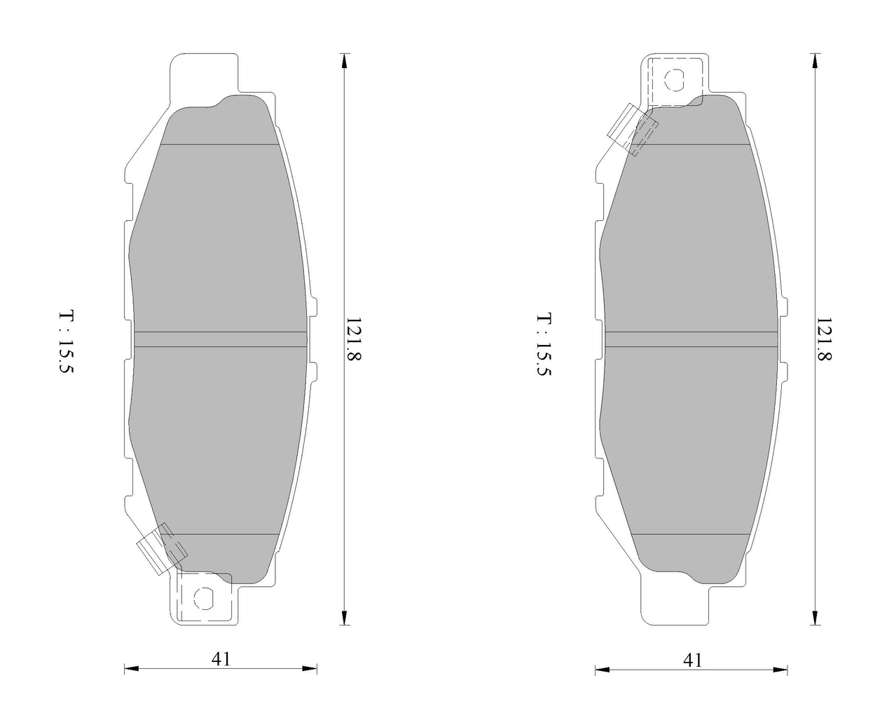 BOSCH 0 986 AB1 462 Brake...