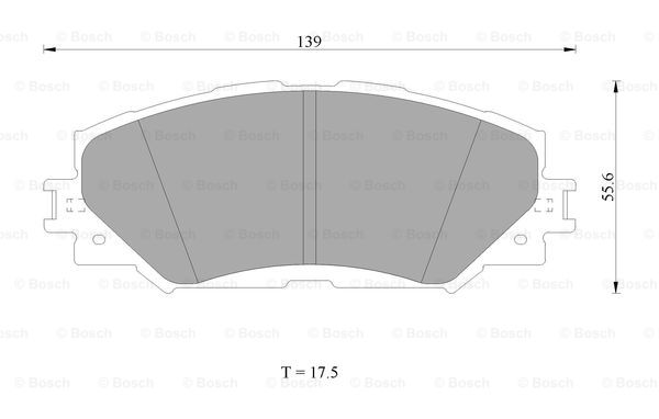 BOSCH 0 986 AB1 471 Brake...