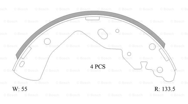 BOSCH 0 986 AB1 559 Brake...