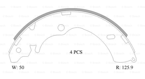 BOSCH 0 986 AB1 588 Brake...